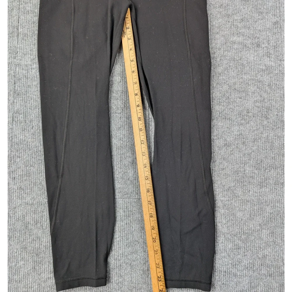 Lululemon Align Leggings Womens 6 Pocket Black Athleisure Gym Yoga Train Comfort